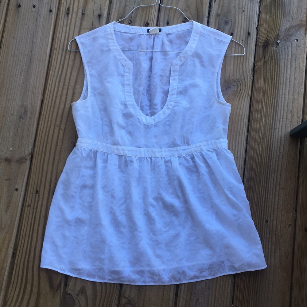 Jcrew Pineapple Tank Top